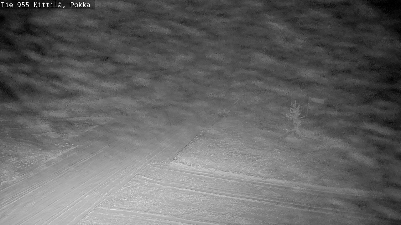 Weather Camera Image Väg 955 Kittilä, Pokka, Kittilä, Lappi