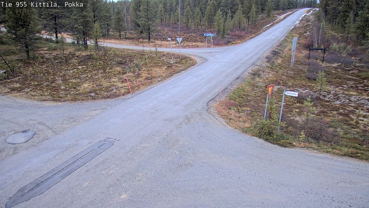 Kelikamerat Kuva Tie 955 Kittilä, Pokka, Kittilä, Lappi