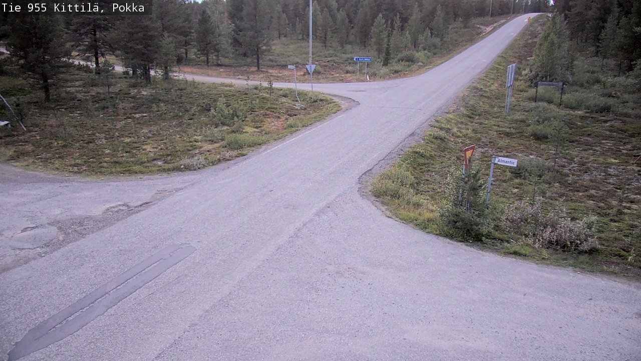Kelikamerat Kuva Tie 955 Kittilä, Pokka, Kittilä, Lappi