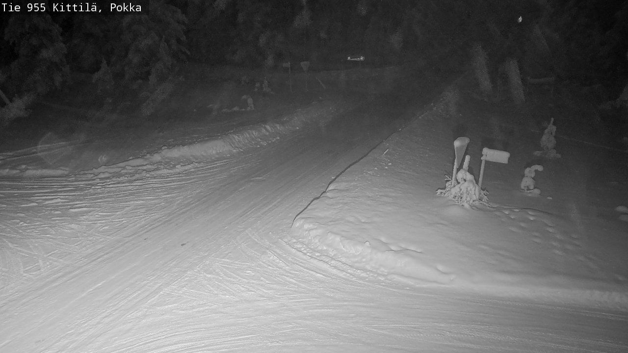 Kelikamerat Kuva Tie 955 Kittilä, Pokka, Kittilä, Lappi