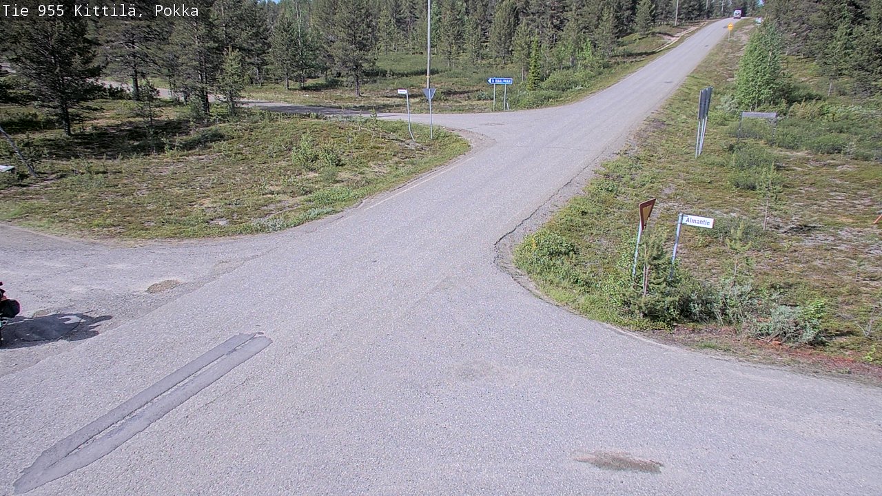 Kelikamerat Kuva Tie 955 Kittilä, Pokka, Kittilä, Lappi