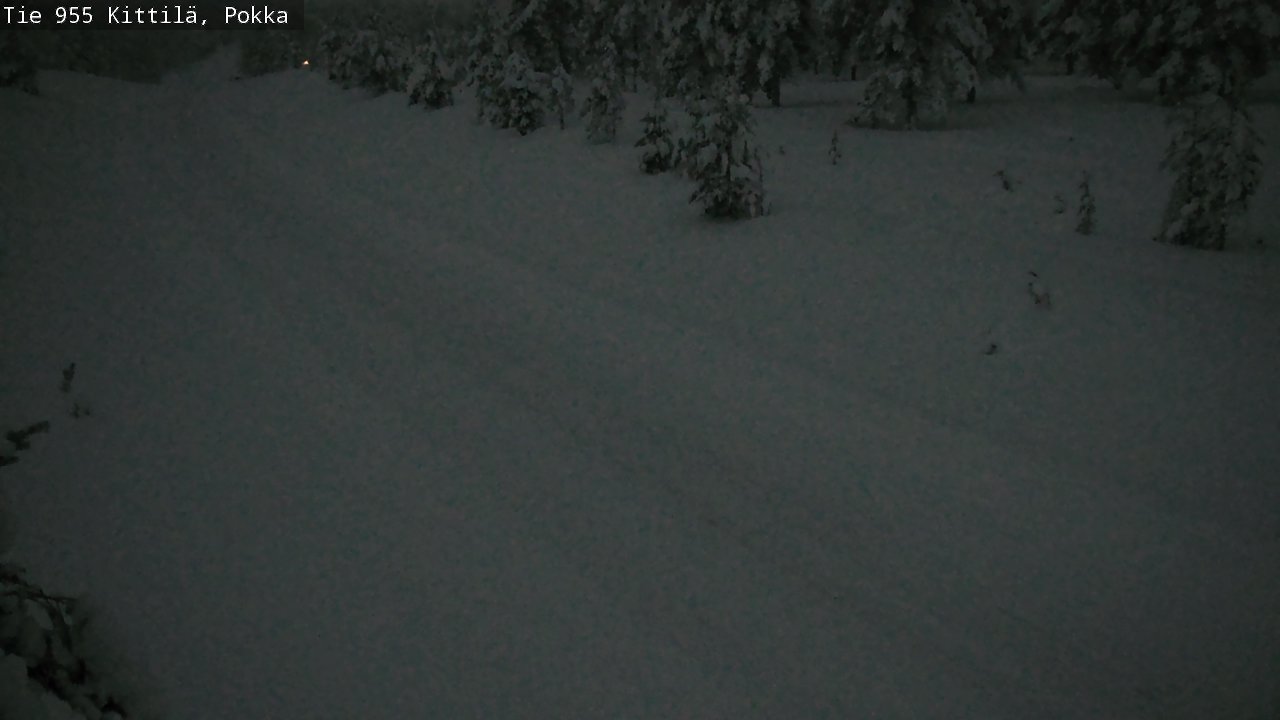 Weather Camera Image Road 955 Kittilä, Pokka, Kittilä, Lappi