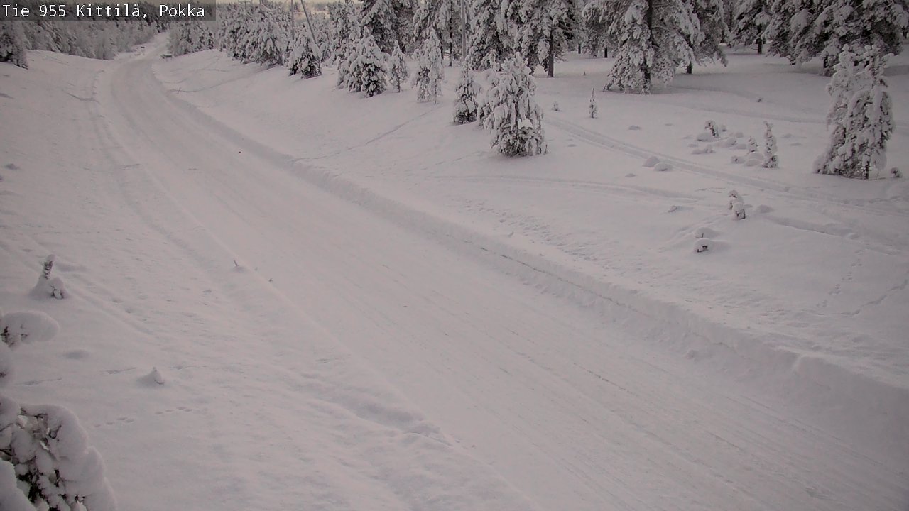 Kelikamerat Kuva Tie 955 Kittilä, Pokka, Kittilä, Lappi
