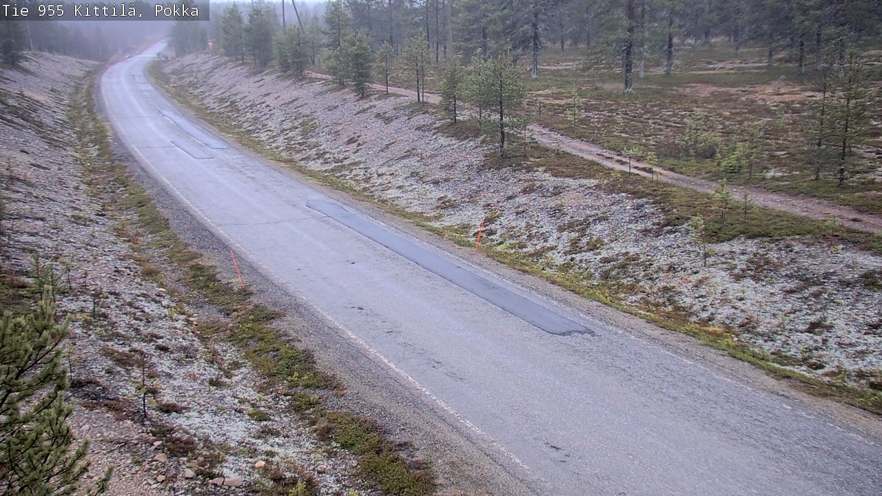 Kelikamerat Kuva Tie 955 Kittilä, Pokka, Kittilä, Lappi