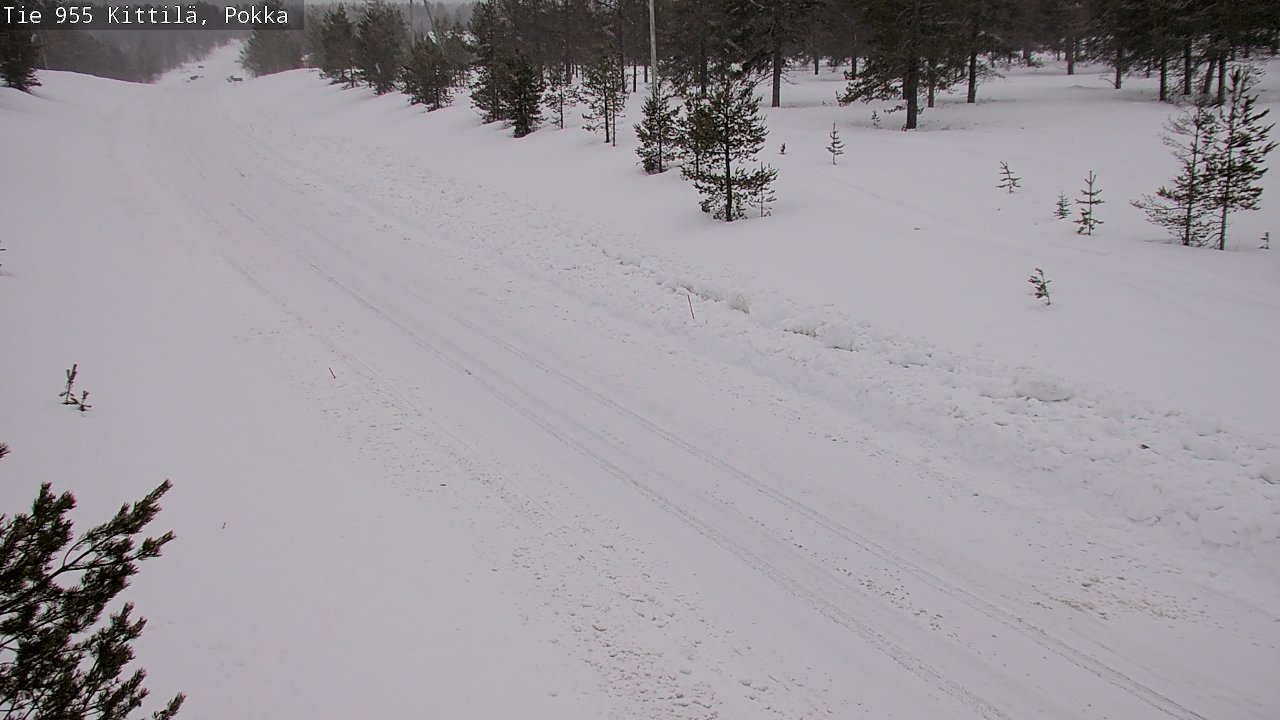 Kelikamerat Kuva Tie 955 Kittilä, Pokka, Kittilä, Lappi