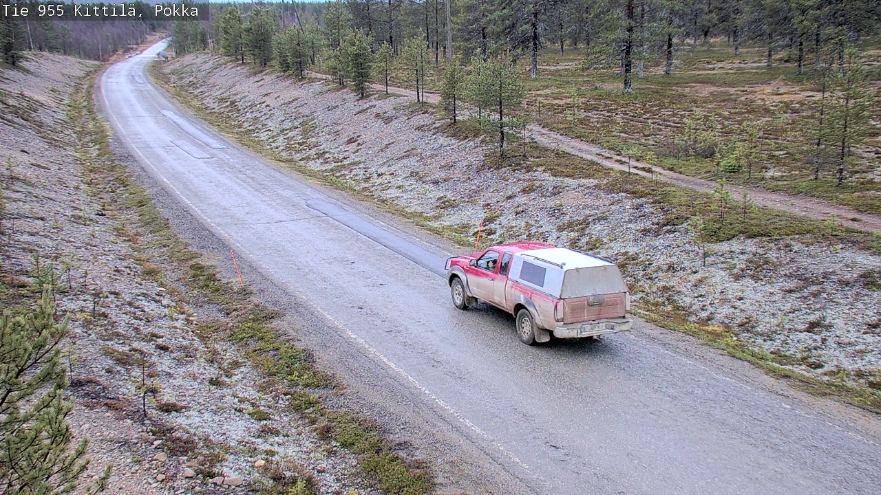 Kelikamerat Kuva Tie 955 Kittilä, Pokka, Kittilä, Lappi