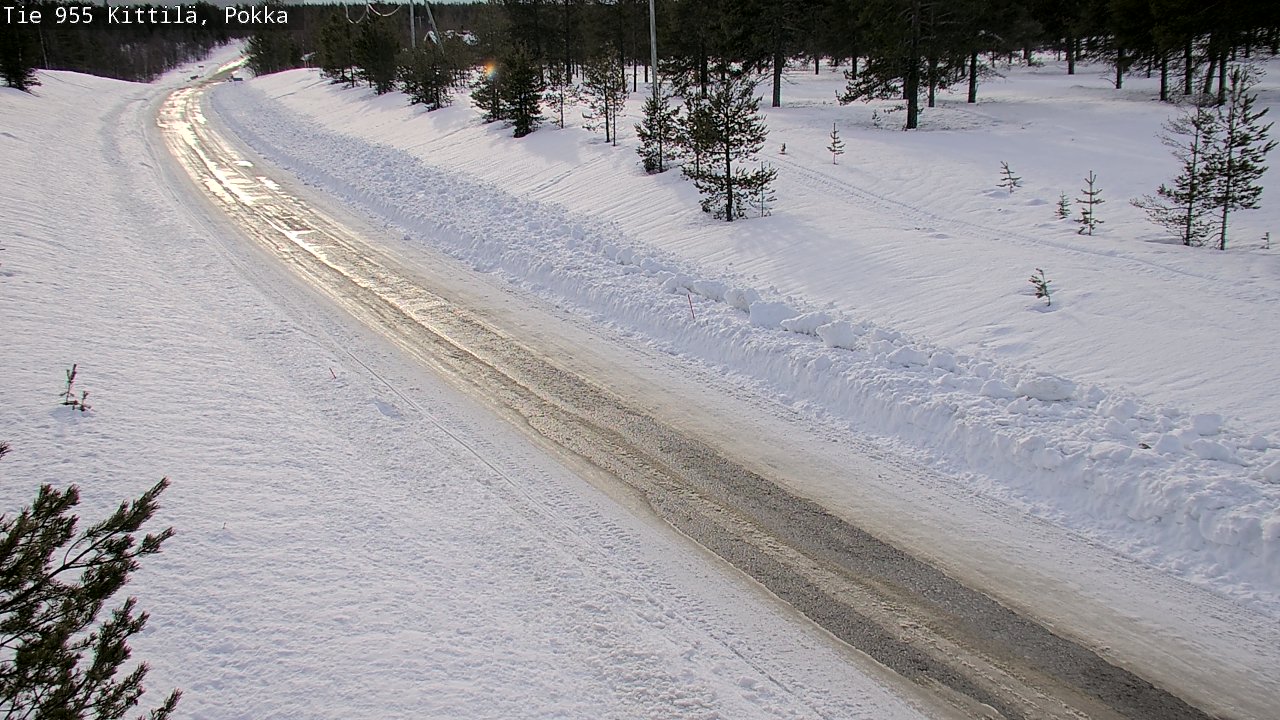 Kelikamerat Kuva Tie 955 Kittilä, Pokka, Kittilä, Lappi