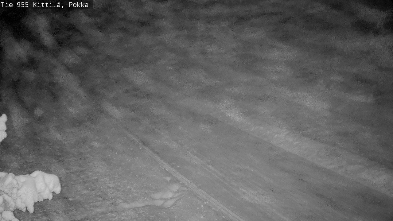 Weather Camera Image Road 955 Kittilä, Pokka, Kittilä, Lappi