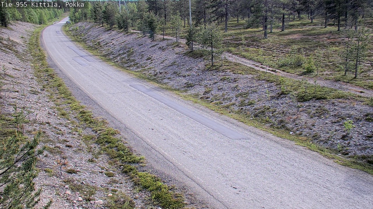 Kelikamerat Kuva Tie 955 Kittilä, Pokka, Kittilä, Lappi