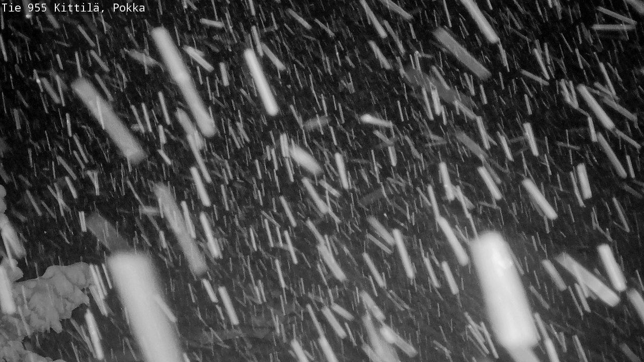 Weather Camera Image Road 955 Kittilä, Pokka, Kittilä, Lappi