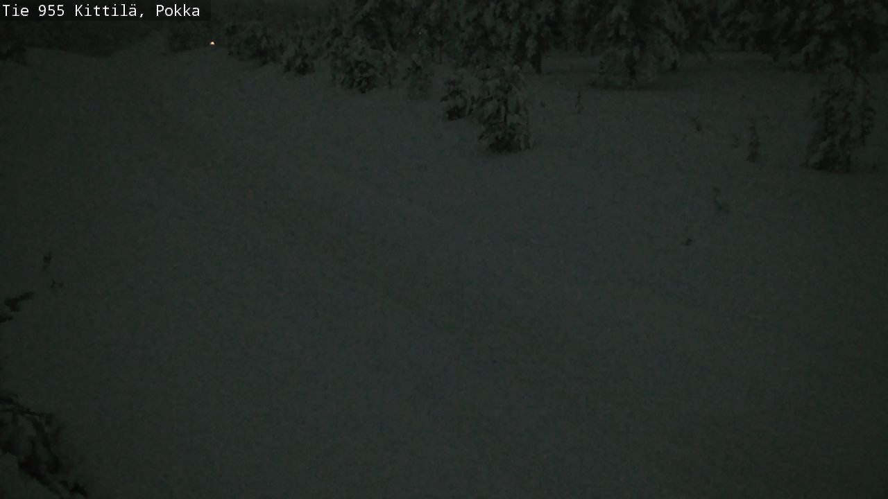 Weather Camera Image Road 955 Kittilä, Pokka, Kittilä, Lappi