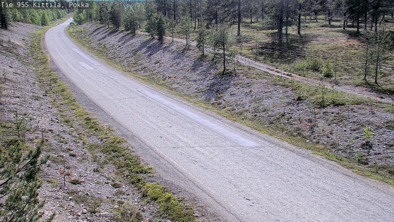 Kelikamerat Kuva Tie 955 Kittilä, Pokka, Kittilä, Lappi