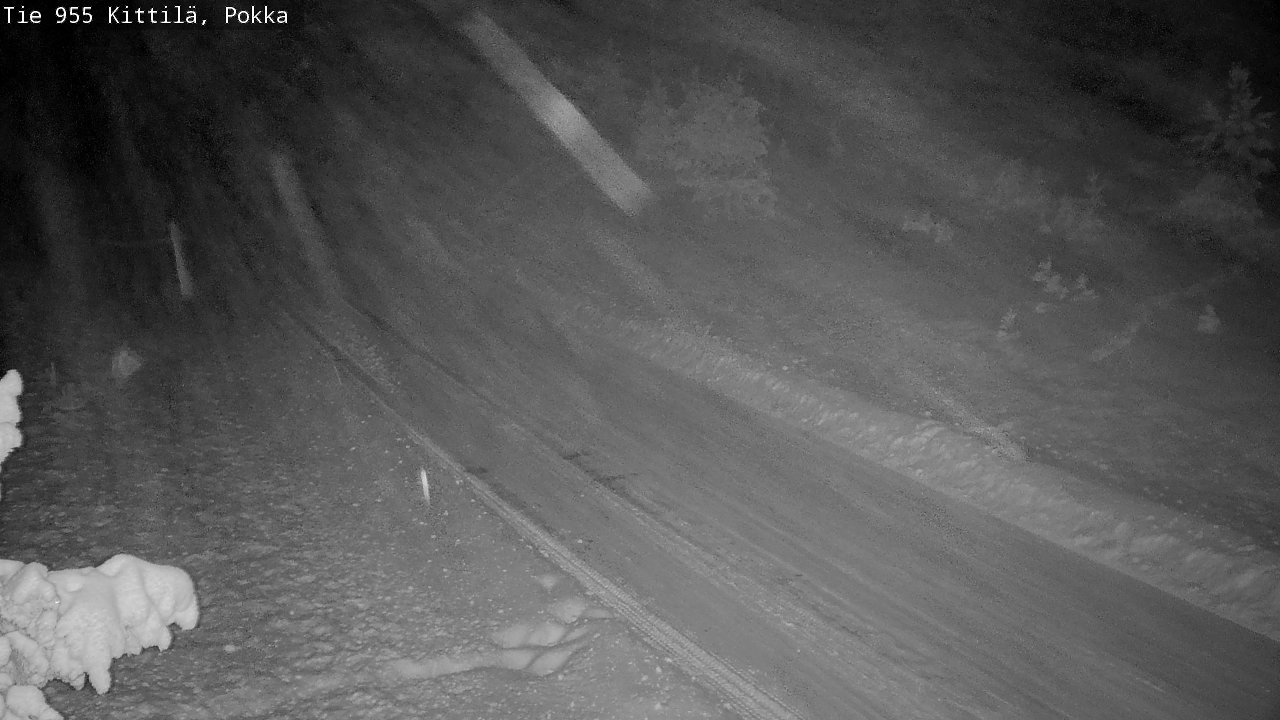 Weather Camera Image Road 955 Kittilä, Pokka, Kittilä, Lappi