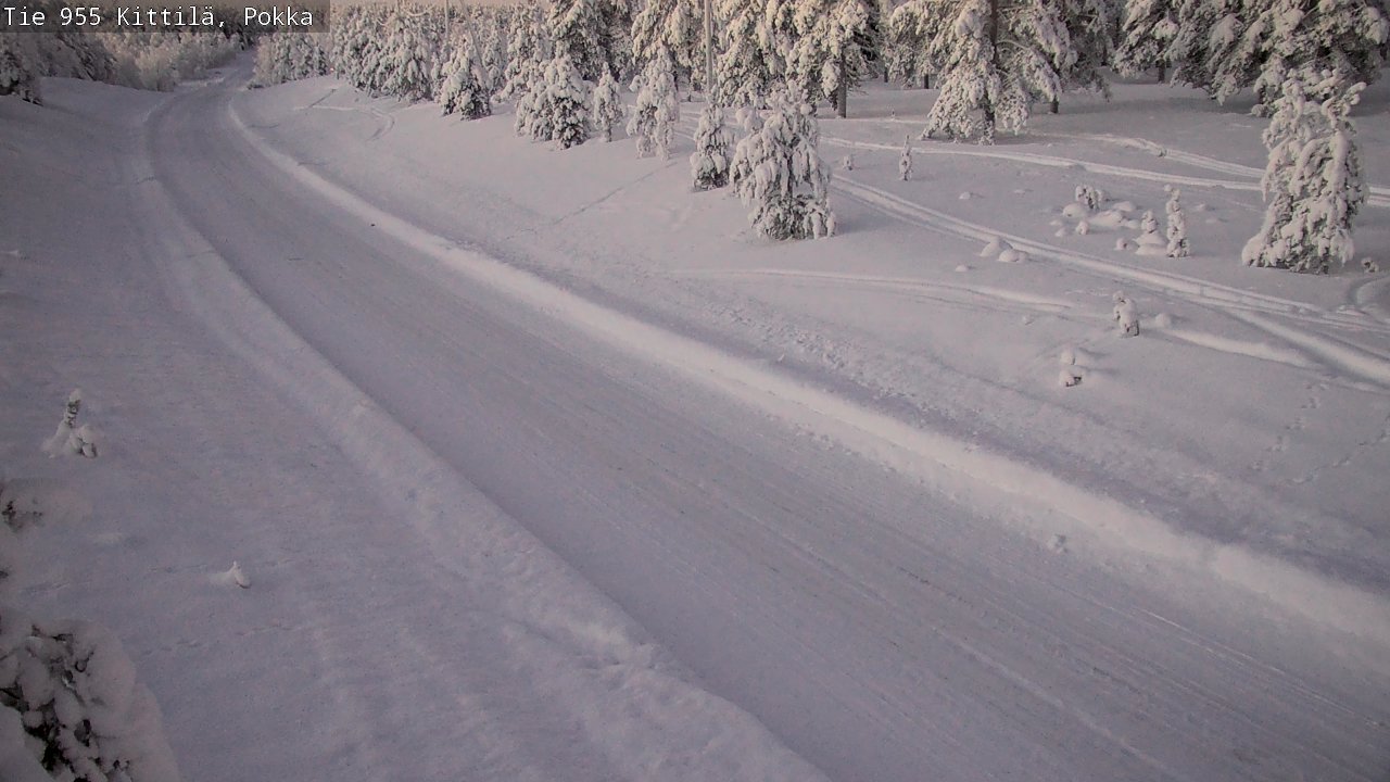 Kelikamerat Kuva Tie 955 Kittilä, Pokka, Kittilä, Lappi