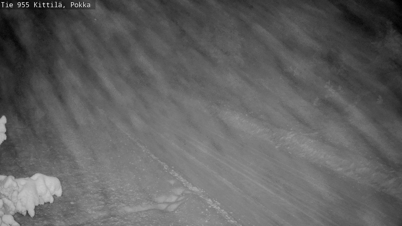 Weather Camera Image Road 955 Kittilä, Pokka, Kittilä, Lappi