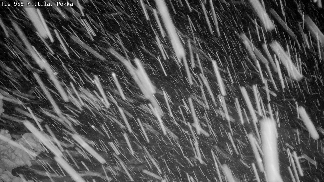 Weather Camera Image Road 955 Kittilä, Pokka, Kittilä, Lappi