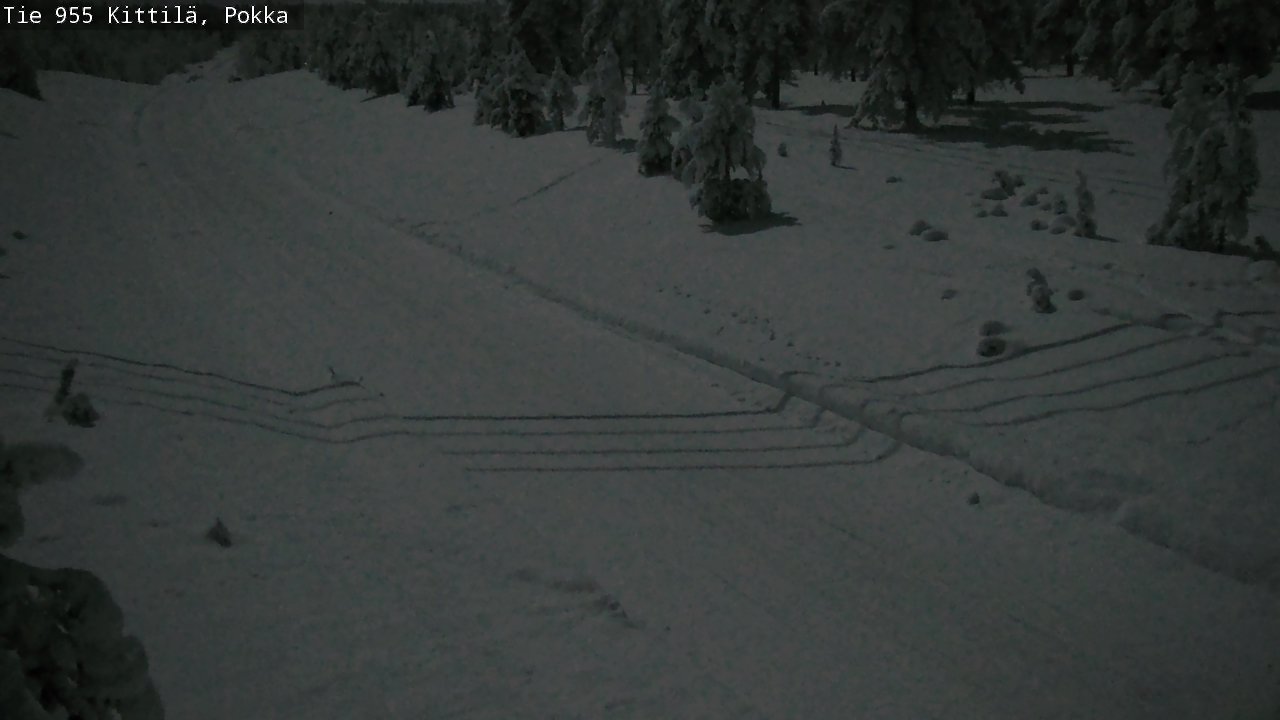 Kelikamerat Kuva Tie 955 Kittilä, Pokka, Kittilä, Lappi