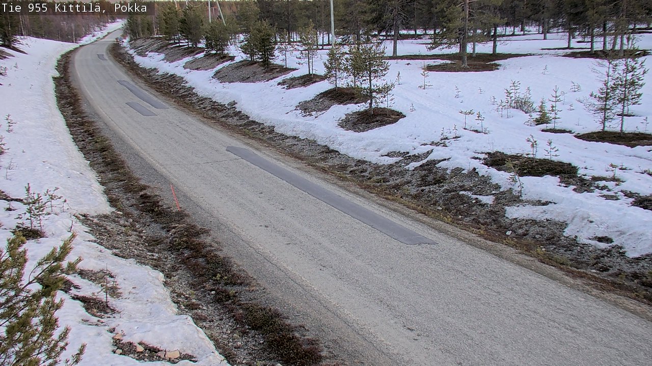 Kelikamerat Kuva Tie 955 Kittilä, Pokka, Kittilä, Lappi