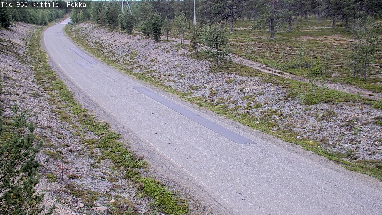 Kelikamerat Kuva Tie 955 Kittilä, Pokka, Kittilä, Lappi
