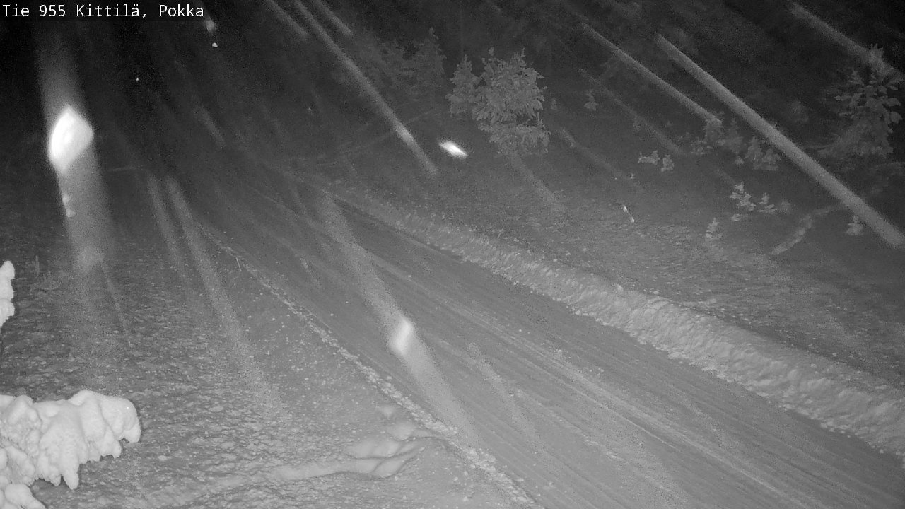 Weather Camera Image Road 955 Kittilä, Pokka, Kittilä, Lappi