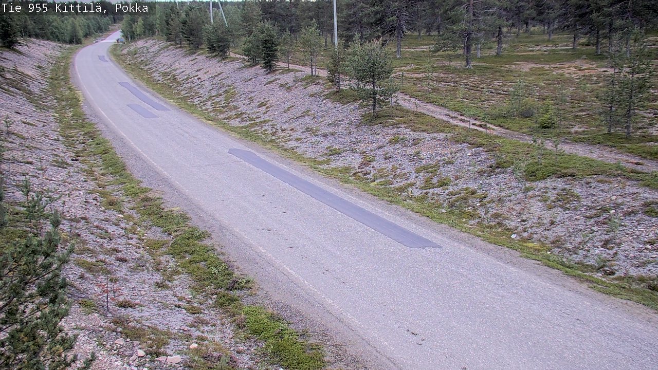 Kelikamerat Kuva Tie 955 Kittilä, Pokka, Kittilä, Lappi