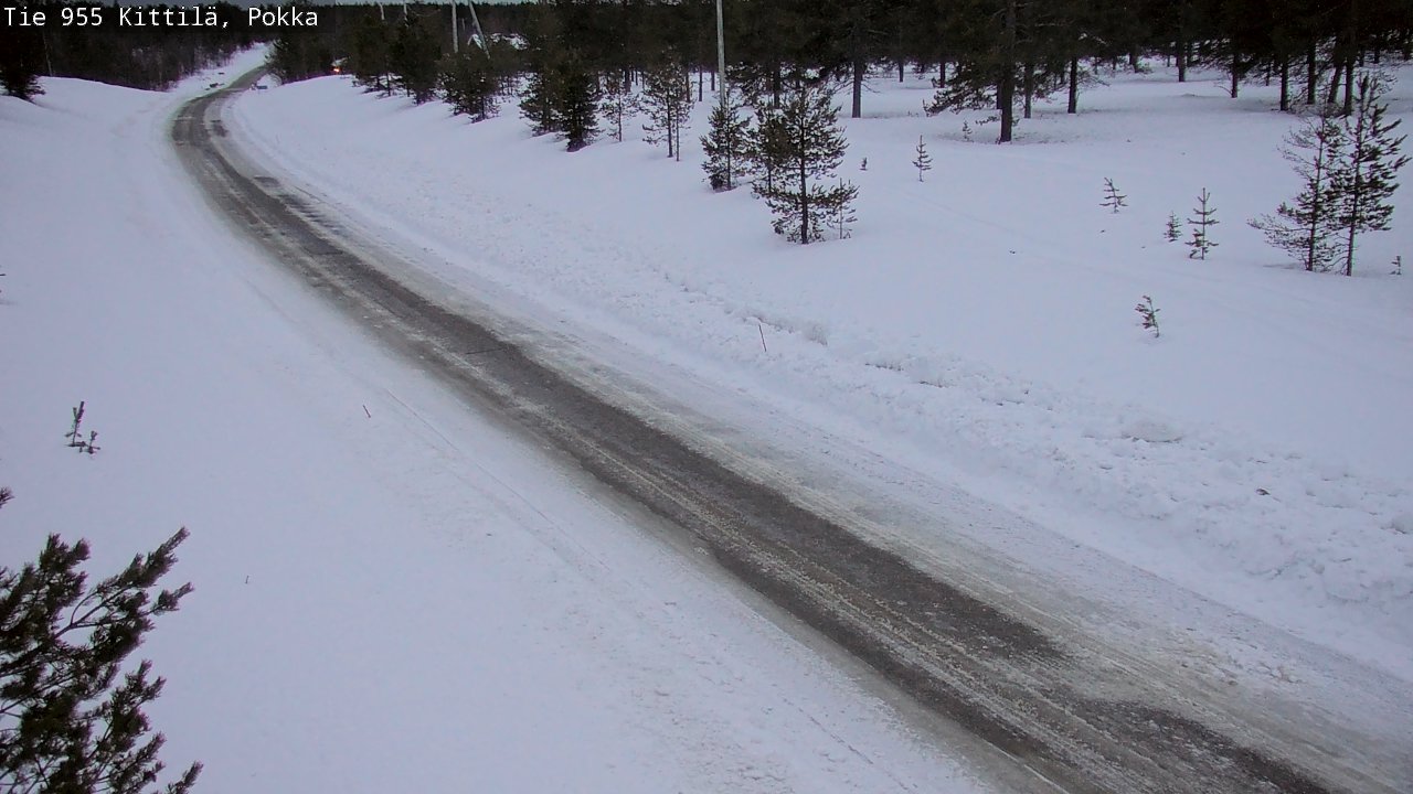 Kelikamerat Kuva Tie 955 Kittilä, Pokka, Kittilä, Lappi