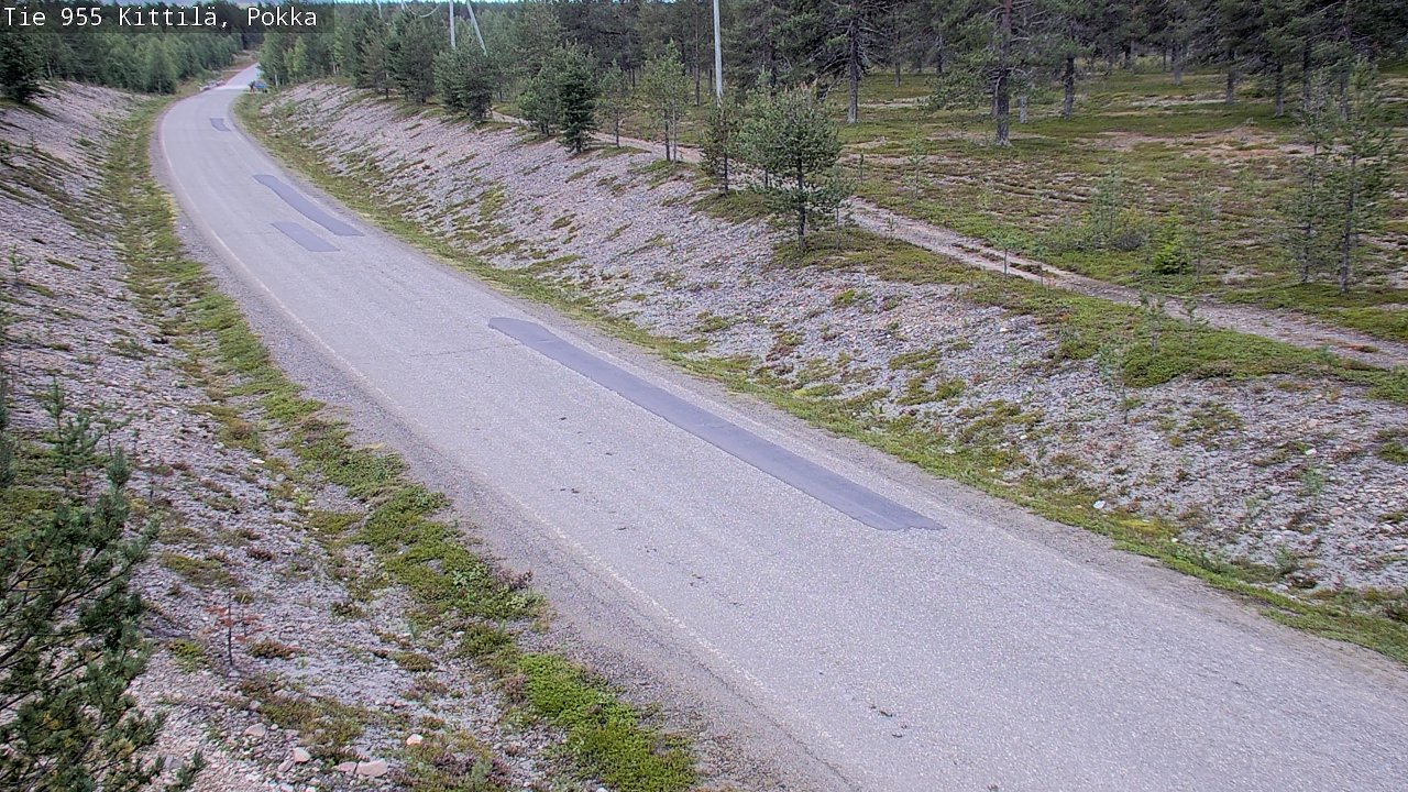 Kelikamerat Kuva Tie 955 Kittilä, Pokka, Kittilä, Lappi
