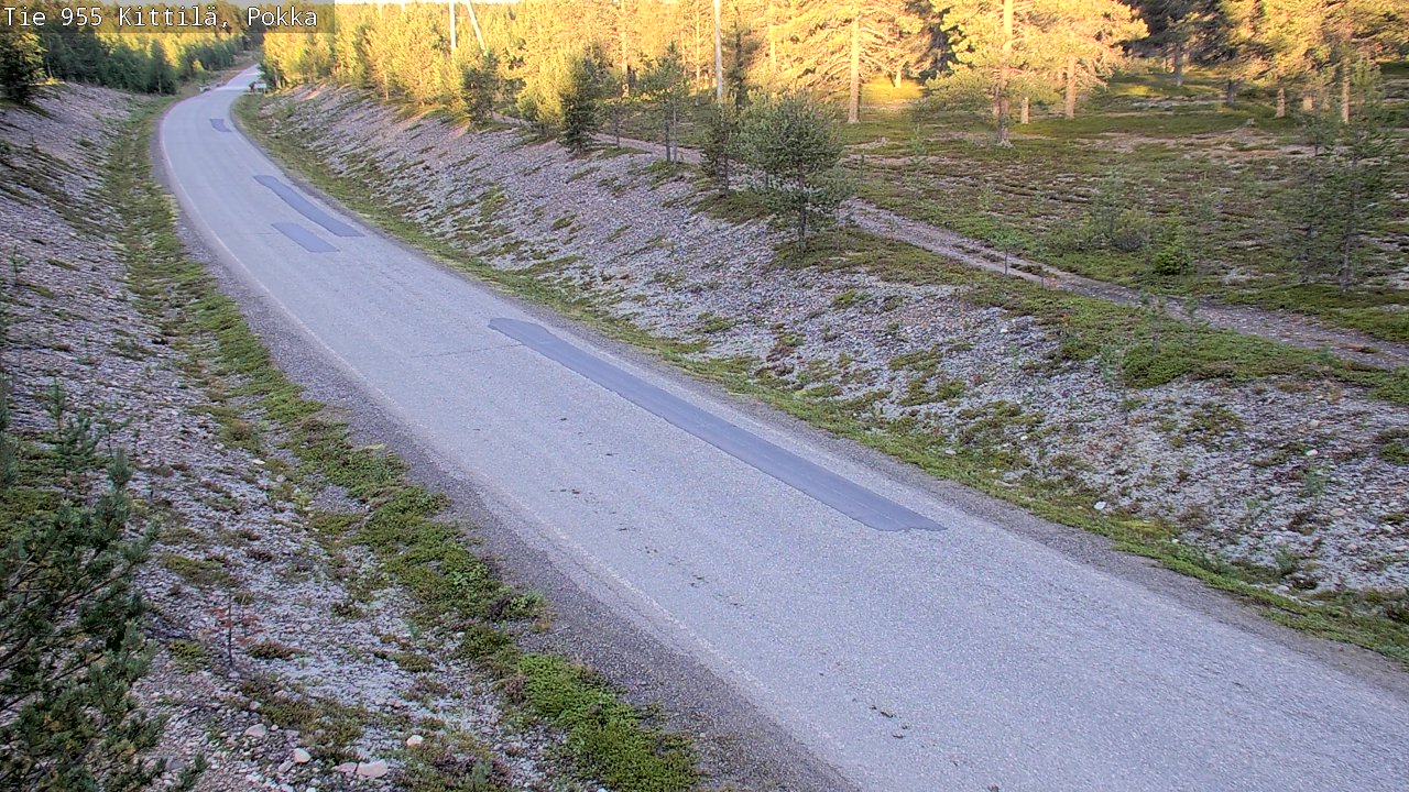 Kelikamerat Kuva Tie 955 Kittilä, Pokka, Kittilä, Lappi