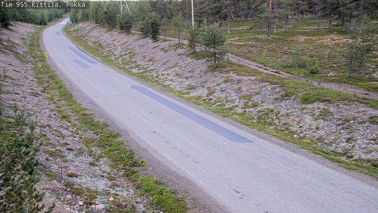 Kelikamerat Kuva Tie 955 Kittilä, Pokka, Kittilä, Lappi