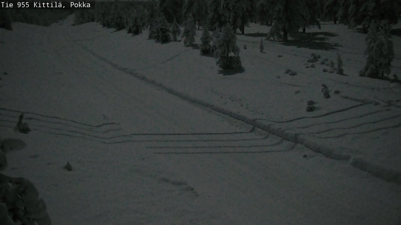 Kelikamerat Kuva Tie 955 Kittilä, Pokka, Kittilä, Lappi
