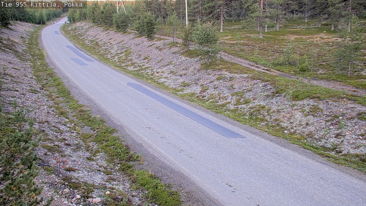 Kelikamerat Kuva Tie 955 Kittilä, Pokka, Kittilä, Lappi