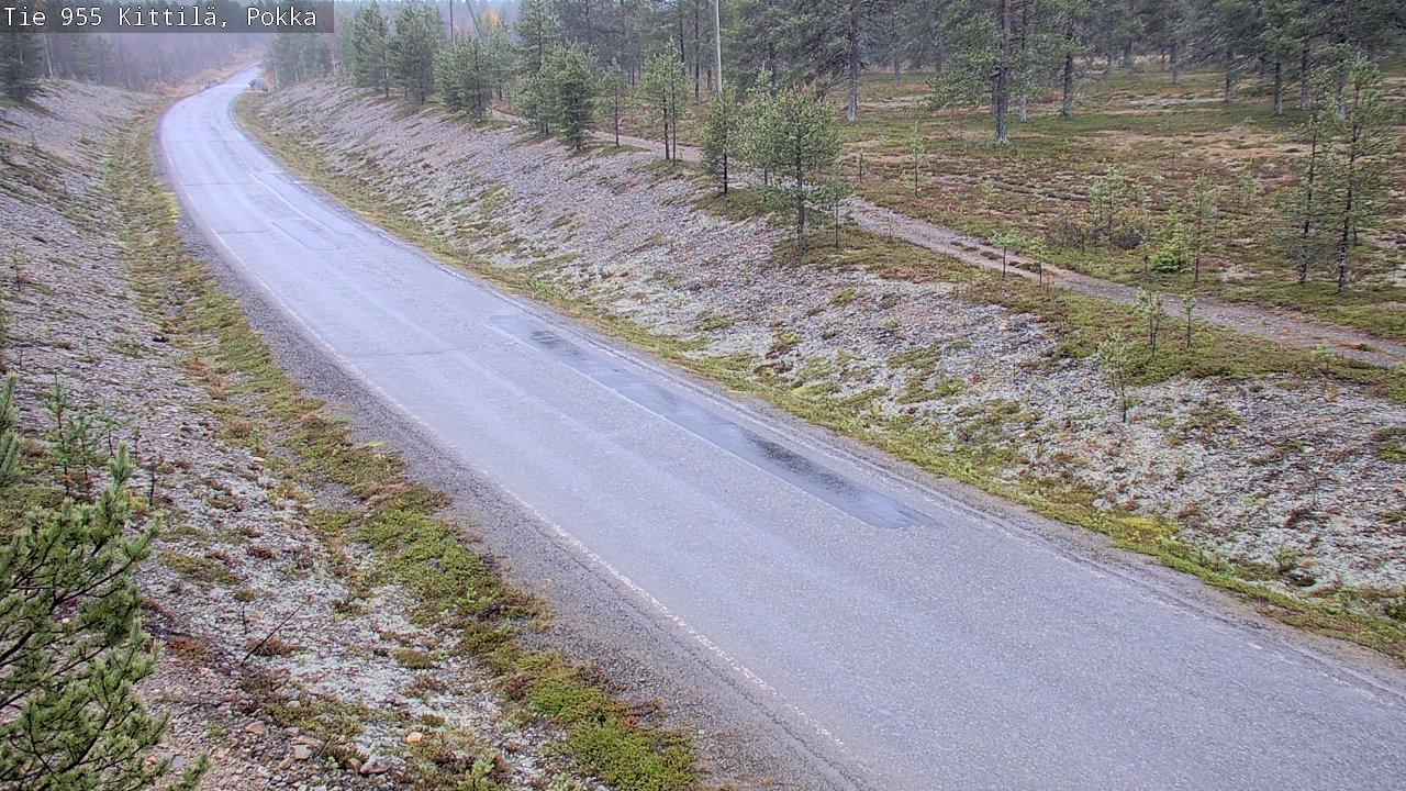 Kelikamerat Kuva Tie 955 Kittilä, Pokka, Kittilä, Lappi