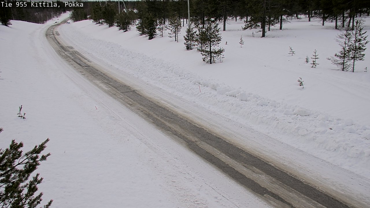 Kelikamerat Kuva Tie 955 Kittilä, Pokka, Kittilä, Lappi