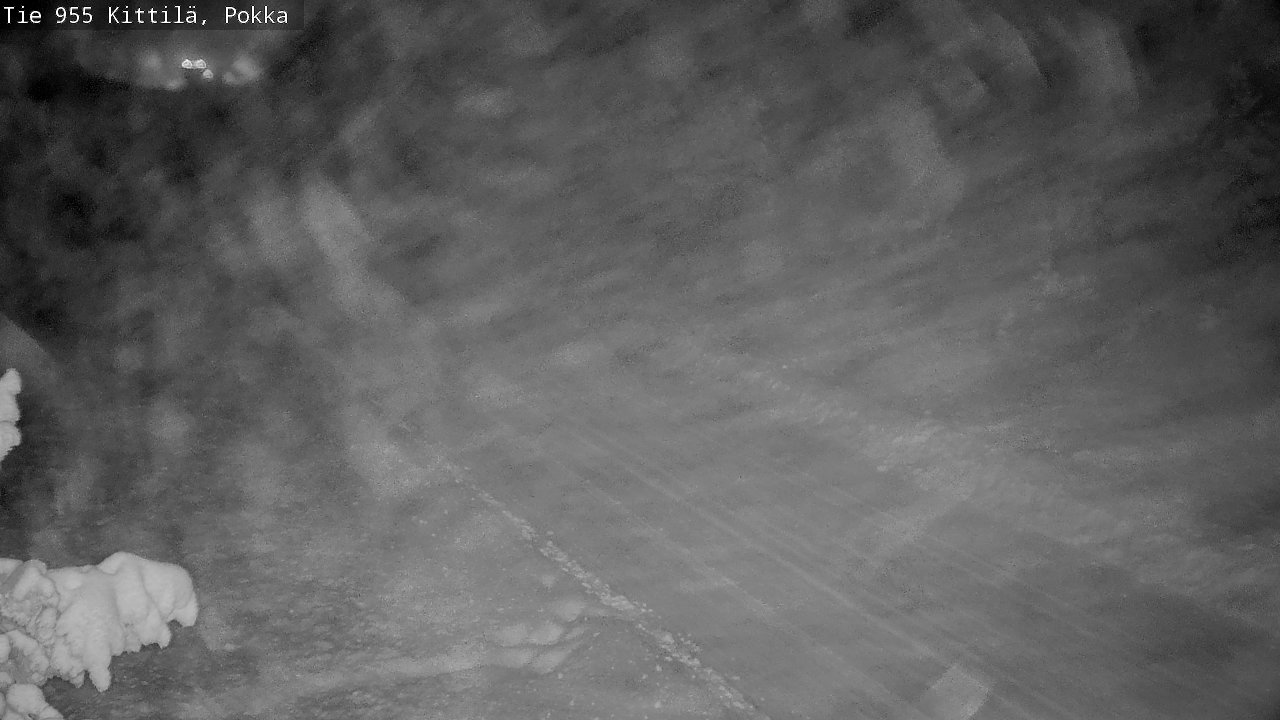 Weather Camera Image Road 955 Kittilä, Pokka, Kittilä, Lappi