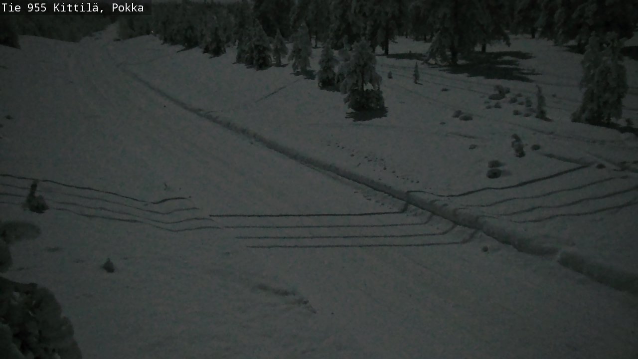 Kelikamerat Kuva Tie 955 Kittilä, Pokka, Kittilä, Lappi