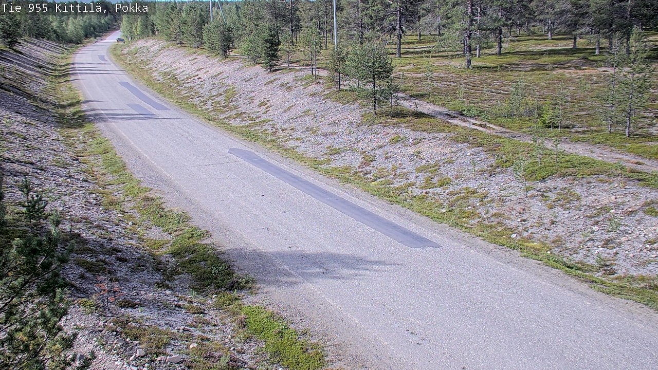 Kelikamerat Kuva Tie 955 Kittilä, Pokka, Kittilä, Lappi