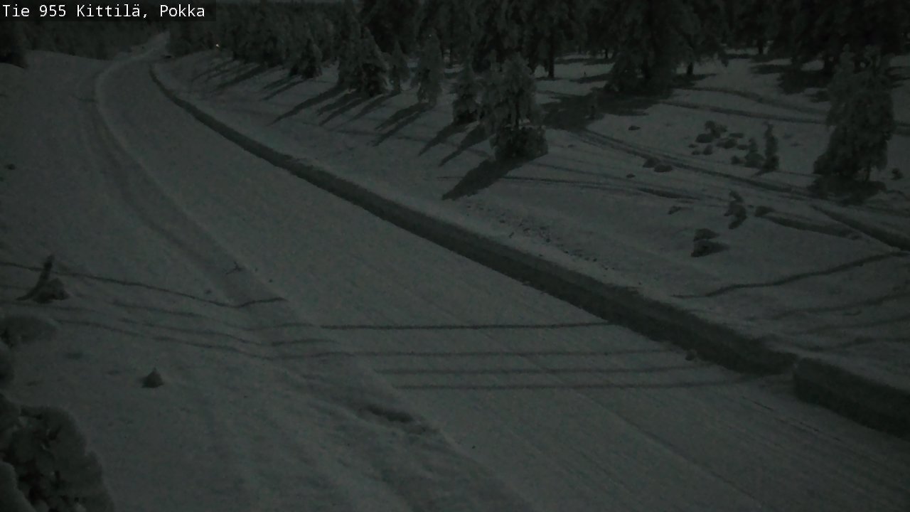 Kelikamerat Kuva Tie 955 Kittilä, Pokka, Kittilä, Lappi