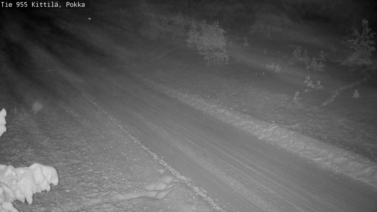 Weather Camera Image Road 955 Kittilä, Pokka, Kittilä, Lappi