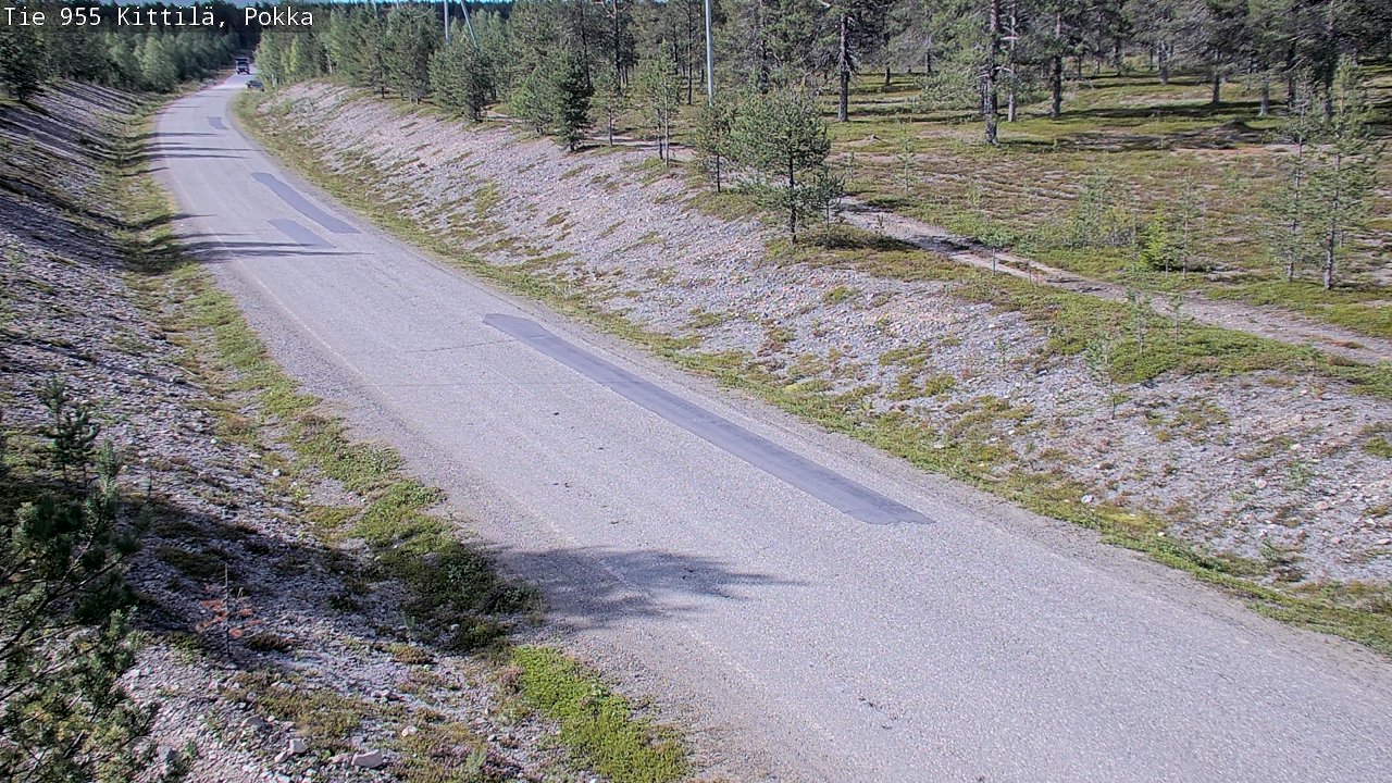 Kelikamerat Kuva Tie 955 Kittilä, Pokka, Kittilä, Lappi