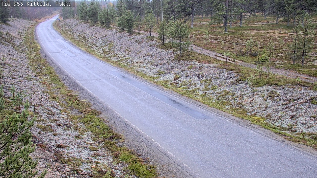 Kelikamerat Kuva Tie 955 Kittilä, Pokka, Kittilä, Lappi