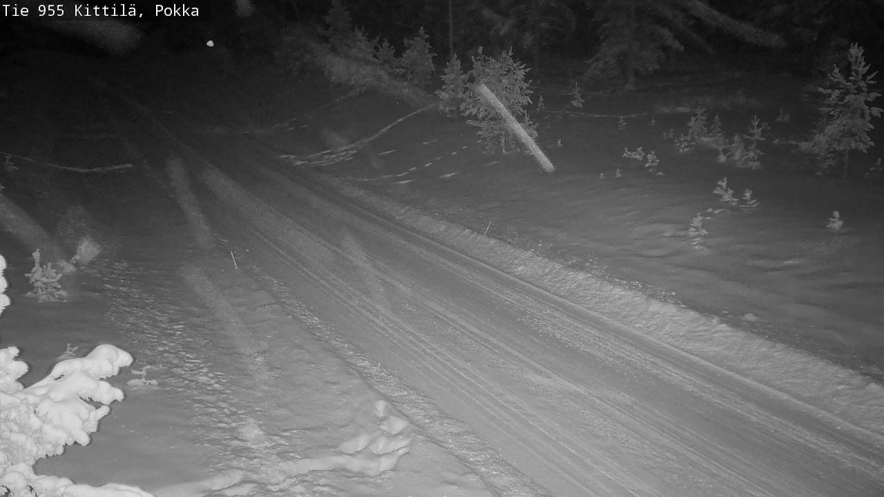 Kelikamerat Kuva Tie 955 Kittilä, Pokka, Kittilä, Lappi