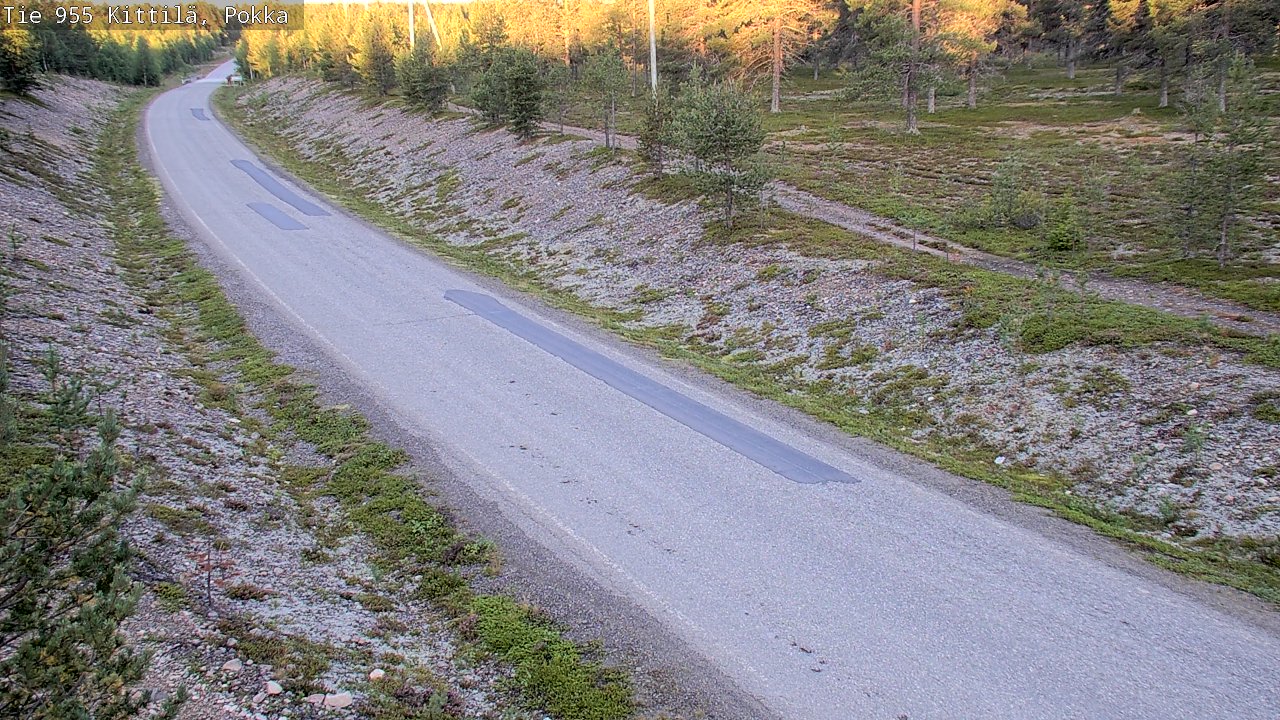 Kelikamerat Kuva Tie 955 Kittilä, Pokka, Kittilä, Lappi
