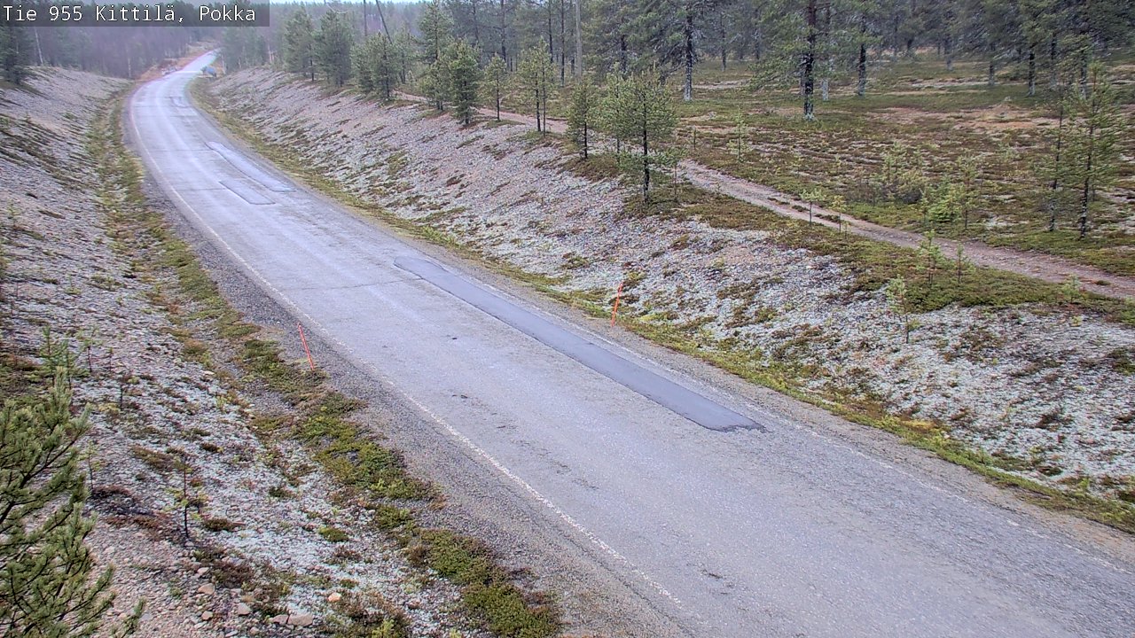 Kelikamerat Kuva Tie 955 Kittilä, Pokka, Kittilä, Lappi