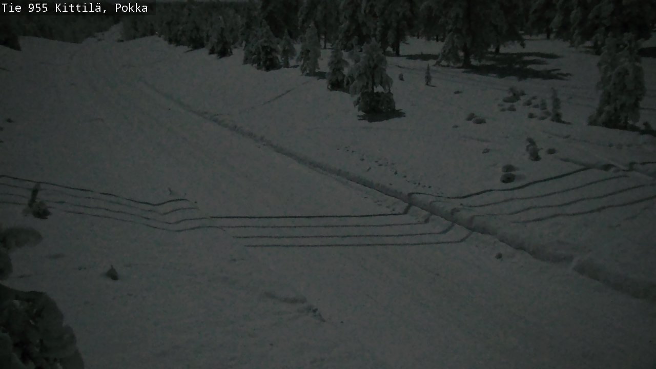 Kelikamerat Kuva Tie 955 Kittilä, Pokka, Kittilä, Lappi