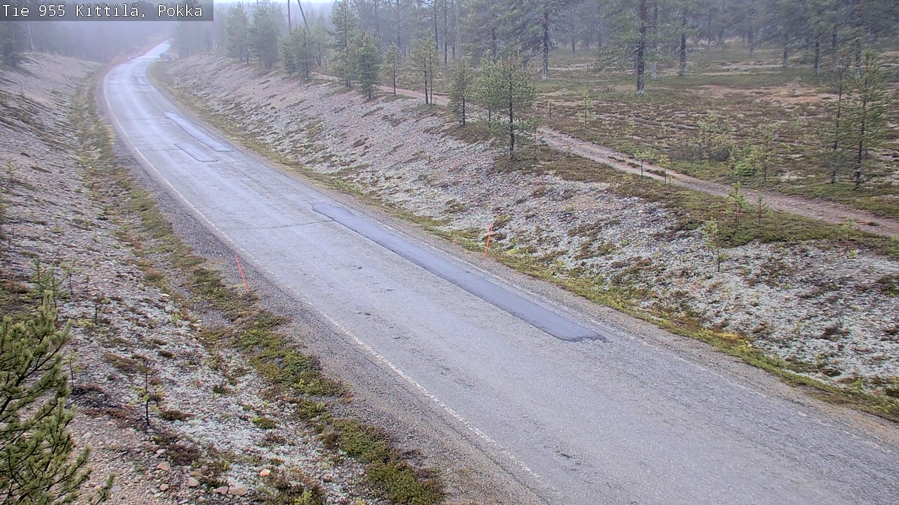 Kelikamerat Kuva Tie 955 Kittilä, Pokka, Kittilä, Lappi