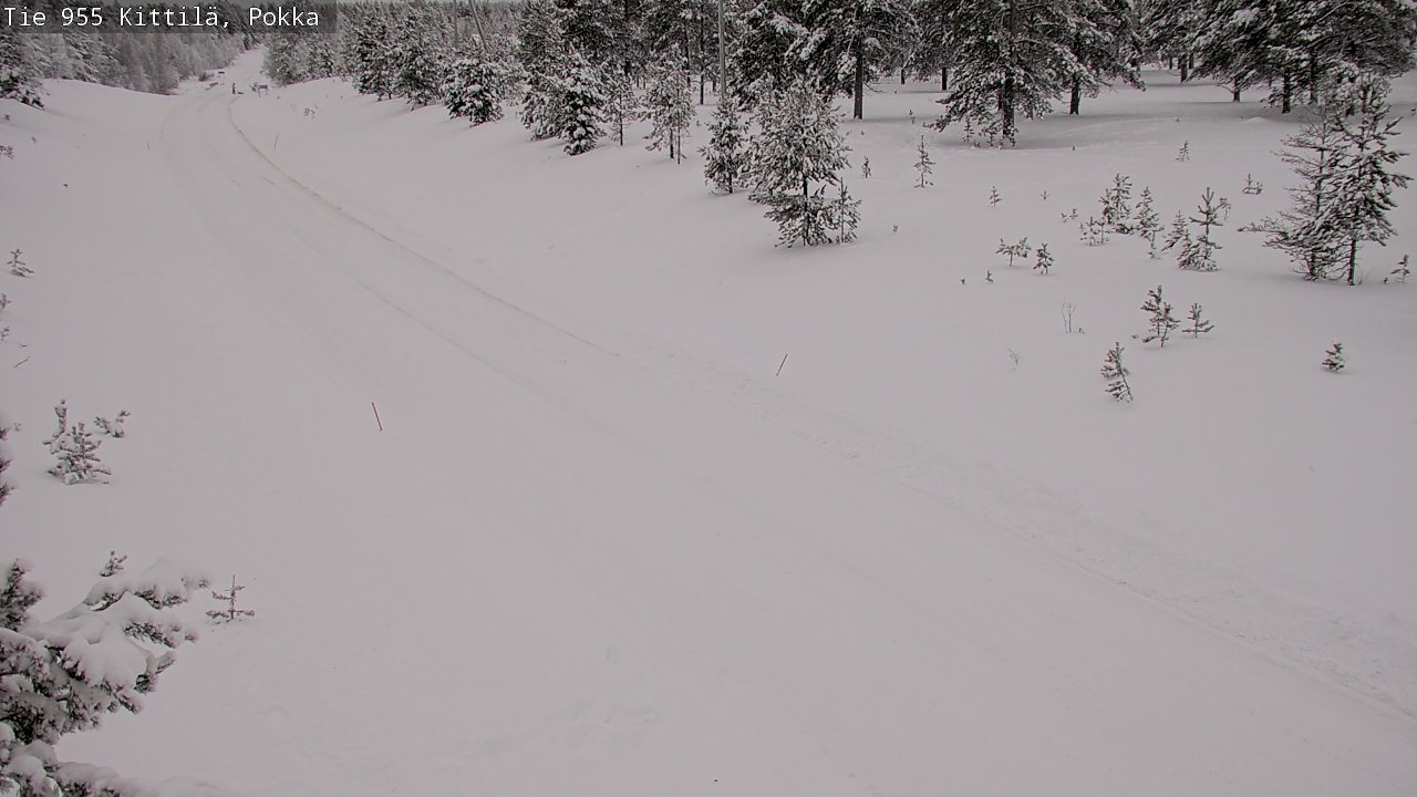 Kelikamerat Kuva Tie 955 Kittilä, Pokka, Kittilä, Lappi