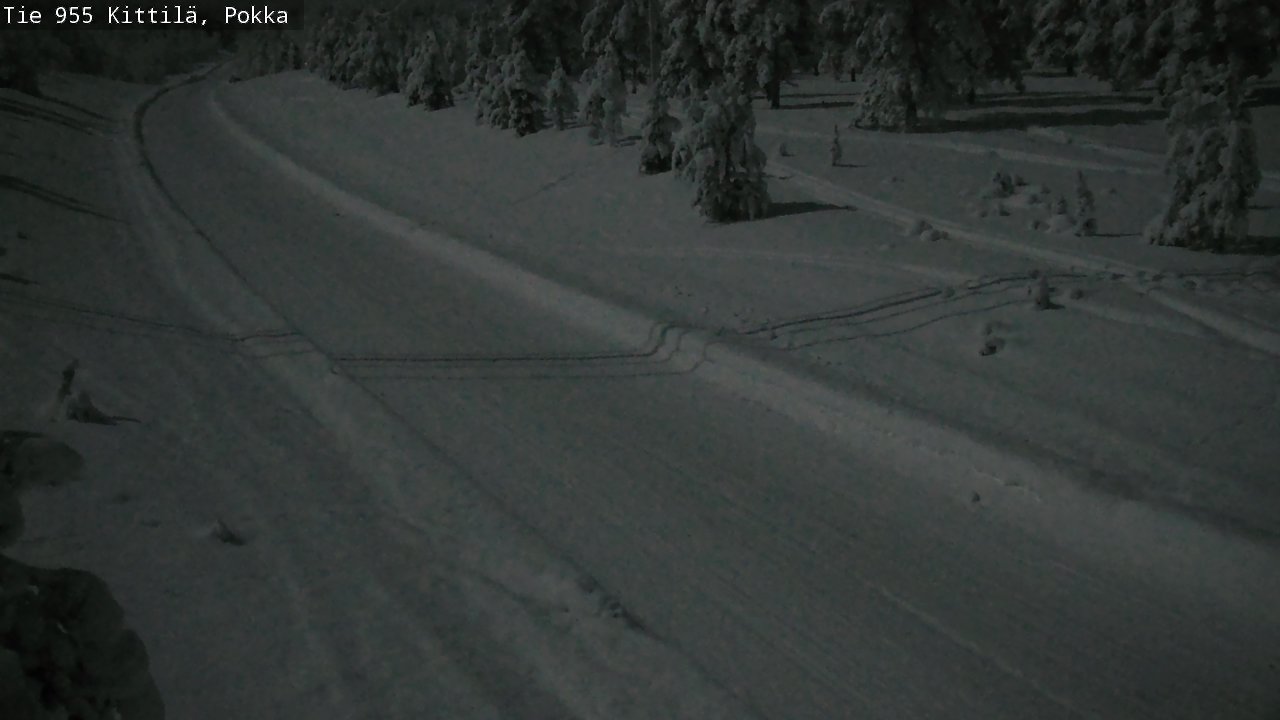 Kelikamerat Kuva Tie 955 Kittilä, Pokka, Kittilä, Lappi