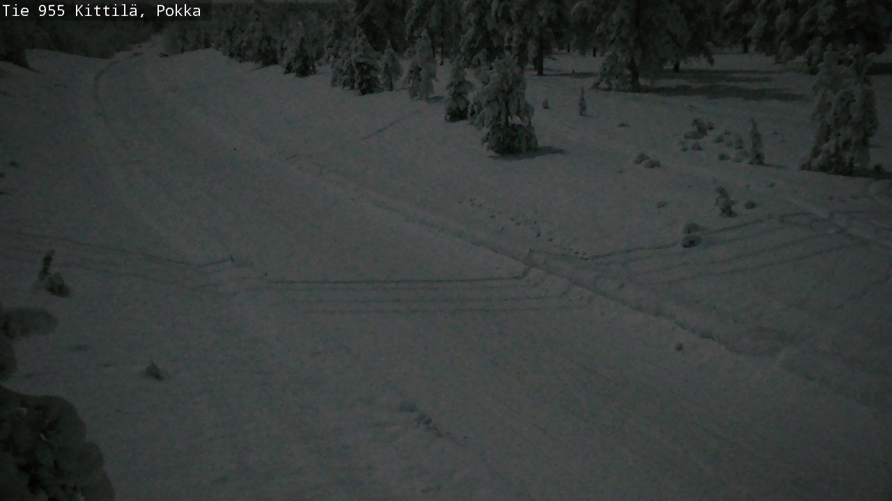 Kelikamerat Kuva Tie 955 Kittilä, Pokka, Kittilä, Lappi