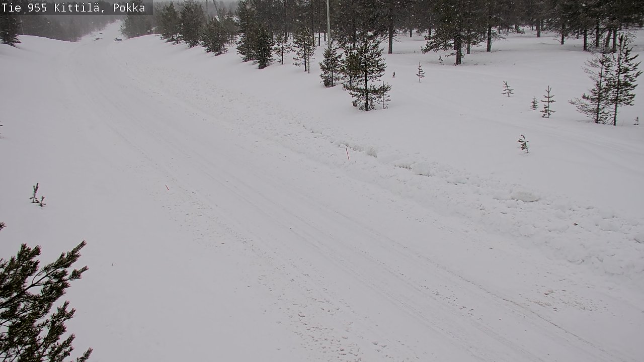 Kelikamerat Kuva Tie 955 Kittilä, Pokka, Kittilä, Lappi