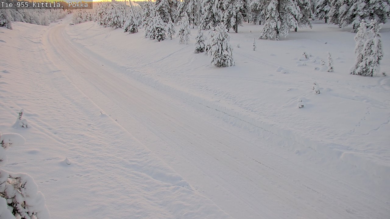 Kelikamerat Kuva Tie 955 Kittilä, Pokka, Kittilä, Lappi